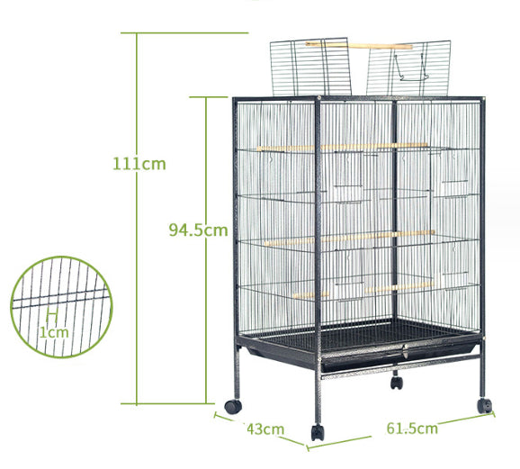 95cm Standing Bird Parrot Cage