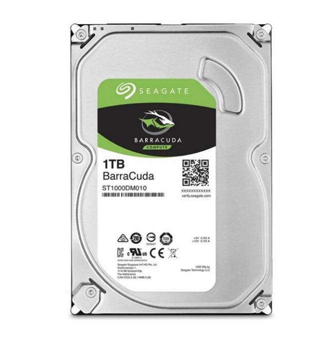 Seagate BarraCuda 1TB 3.5" Internal HDD