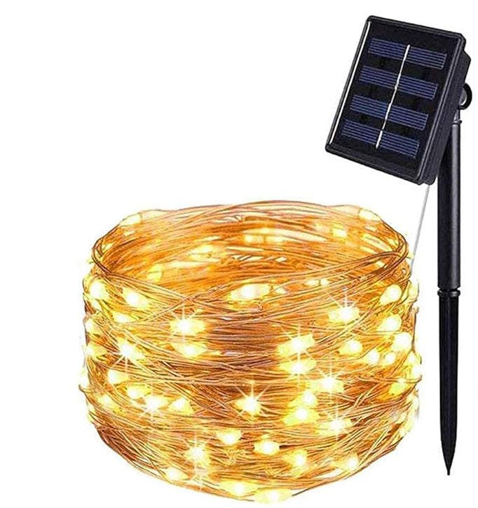 10M Christmas Lights Outdoor Garden Solar Lights