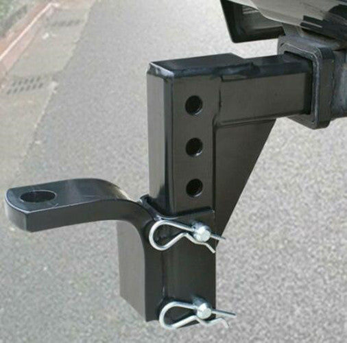 Adjustable Towbar Tow Bar Ball Mount Hitch Towing Trailer 4WD Car 5000lbs