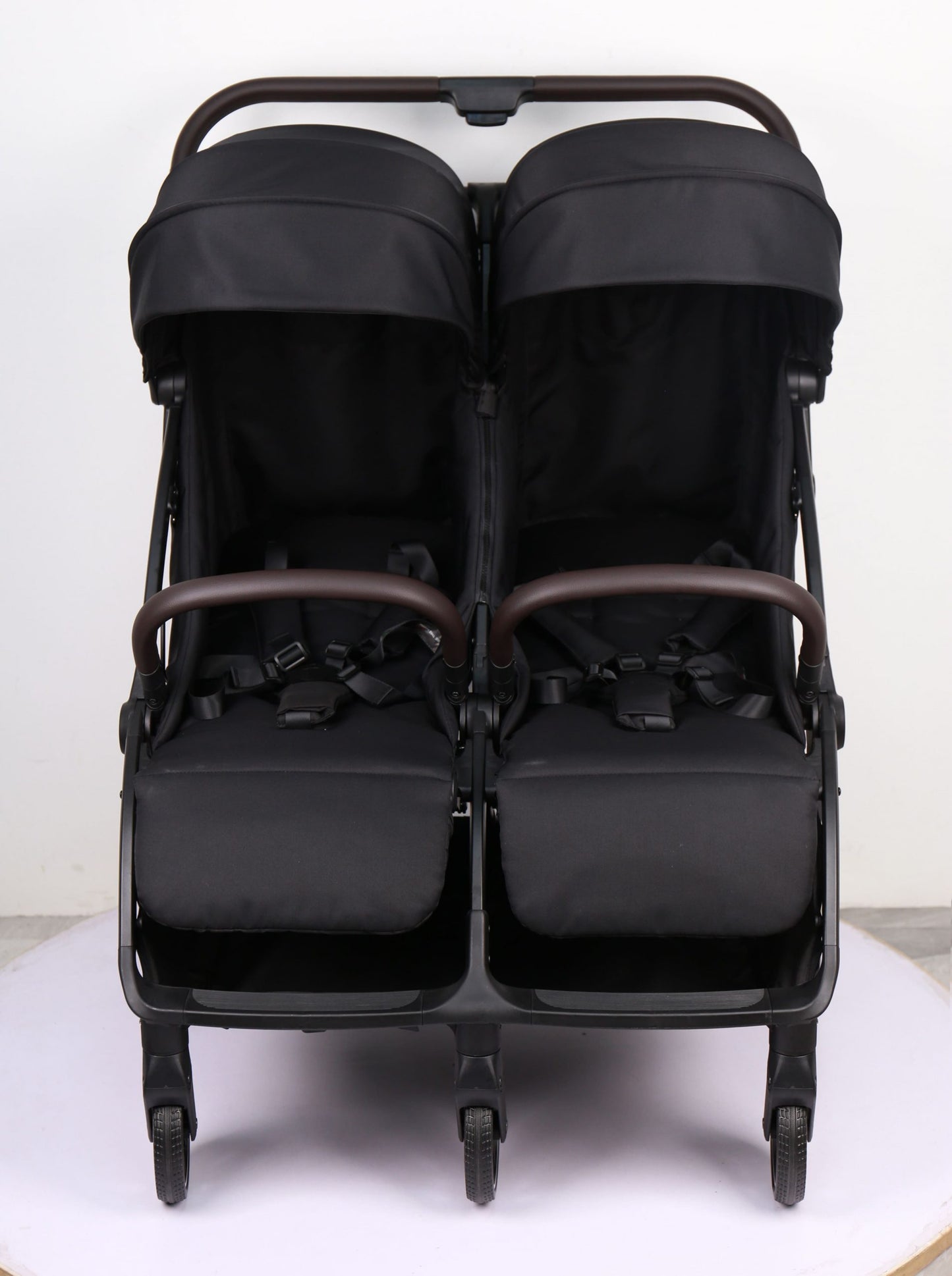 Double Pram – FlexGo Duo double stroller Black