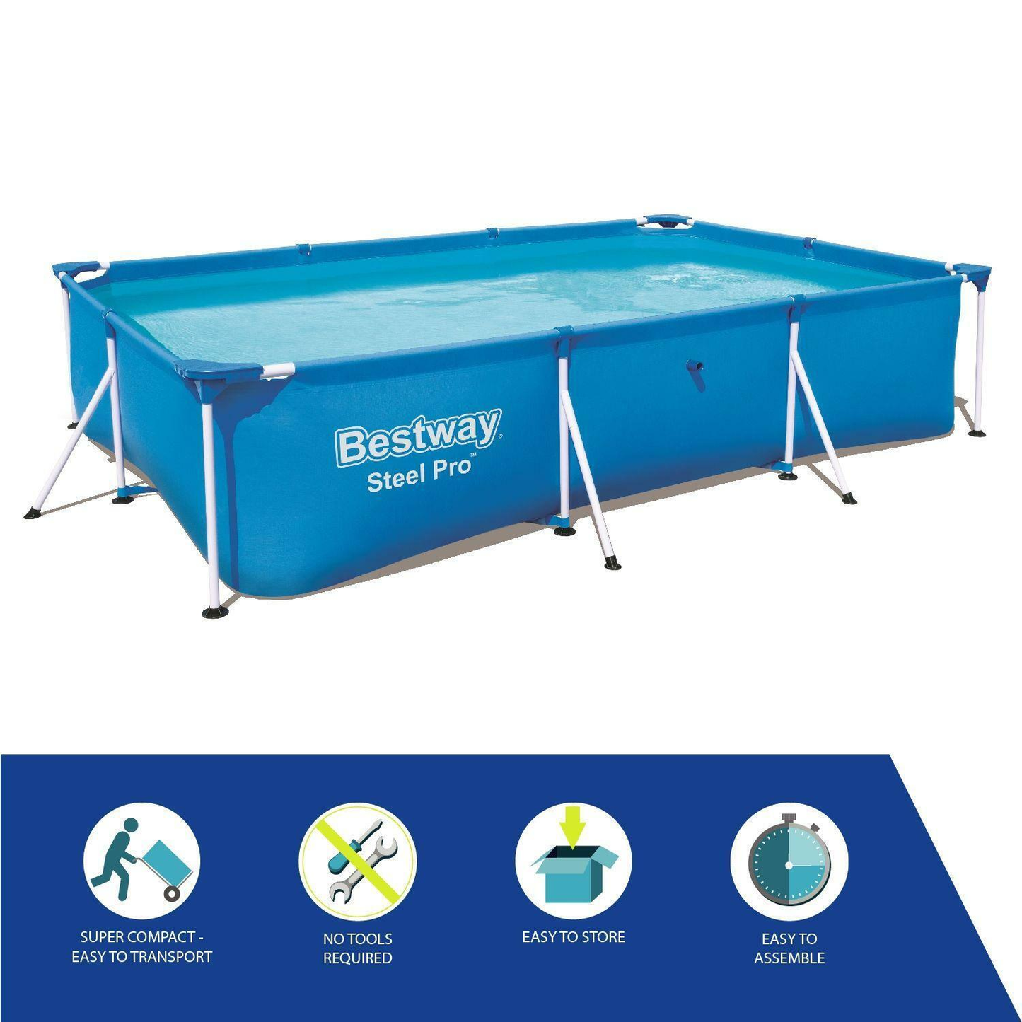 Bestway Swimming Pool 300x200x66cm