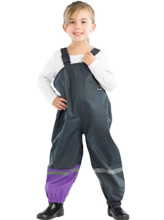 Mum2Mum Rainwear Overalls PURPLE - Babyonline