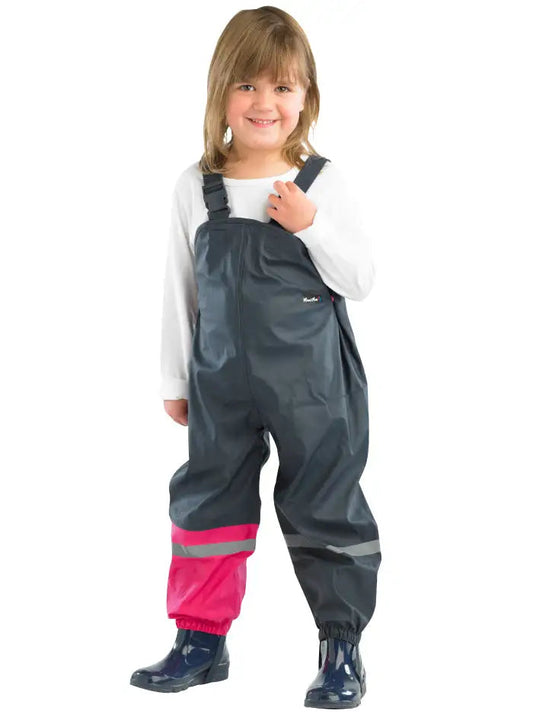 Mum2Mum Rainwear Overalls HOT PINK - Babyonline