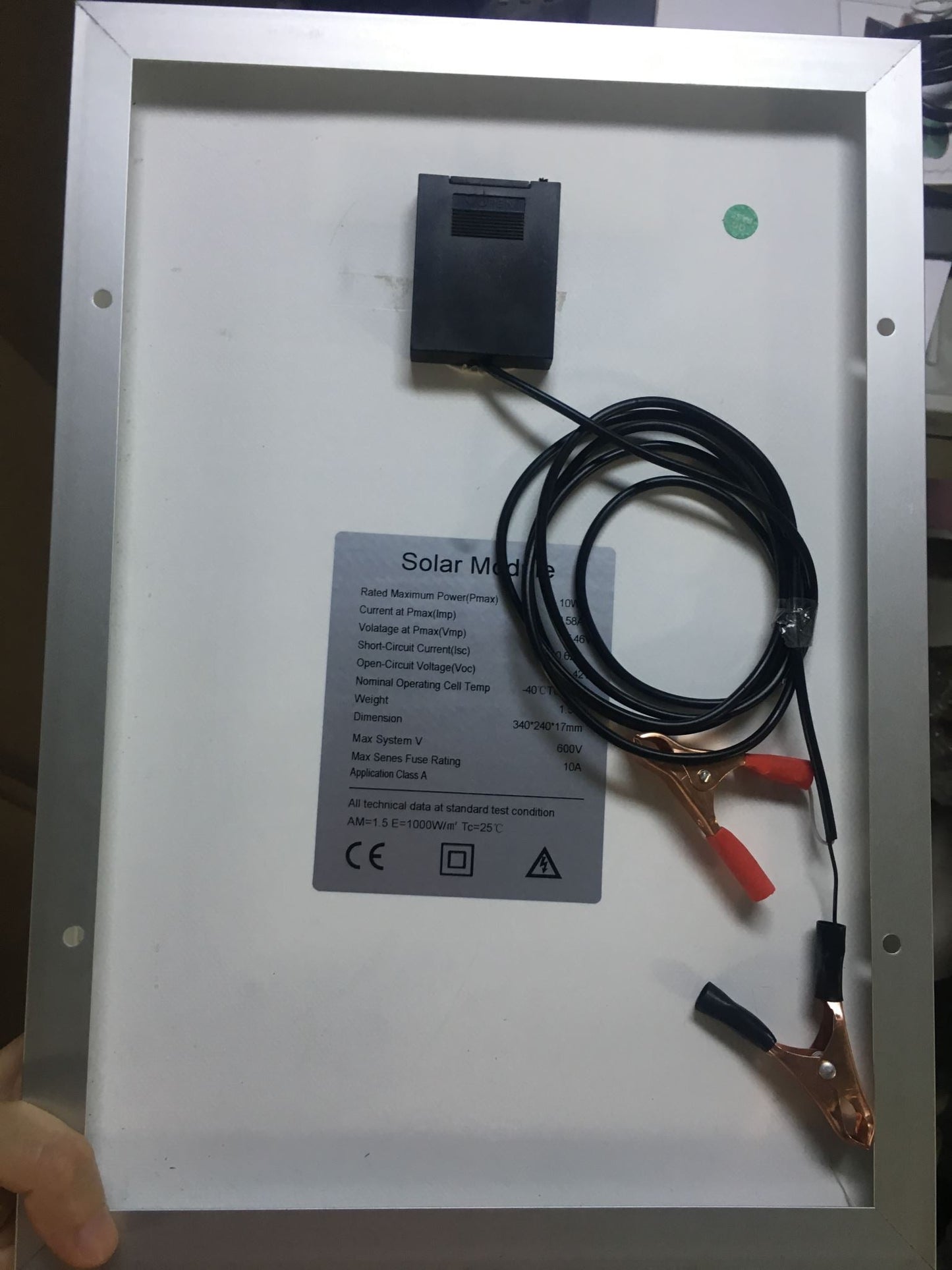 2PCS 10W Solar Panel
