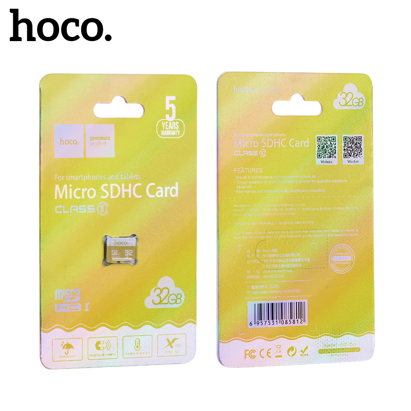 HOCO TF High Speed Memory Micro SD Card 32GB - salelink.co.nz
