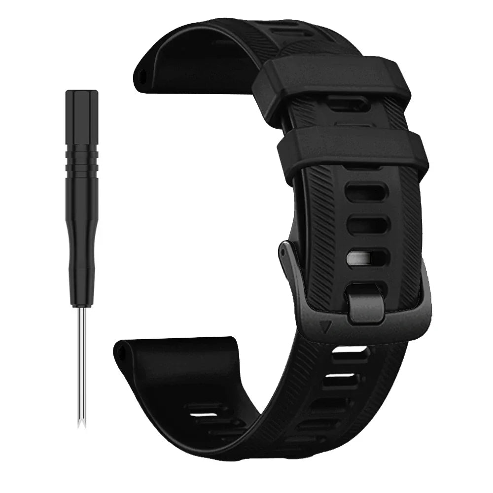 Sports Silicone Strap for the Garmin Forerunner Series - 22mm (10 different colours available)