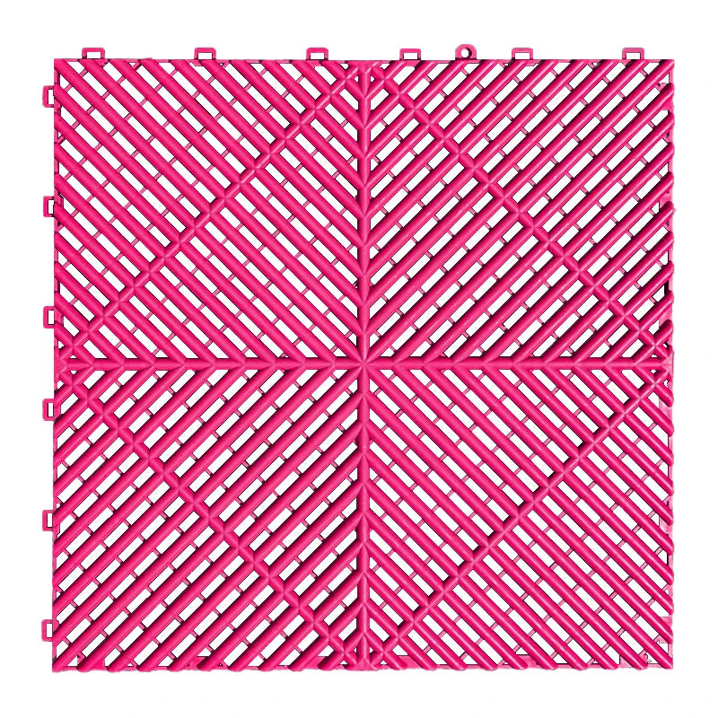 Interlocking Plastic Garage Flooring Tiles