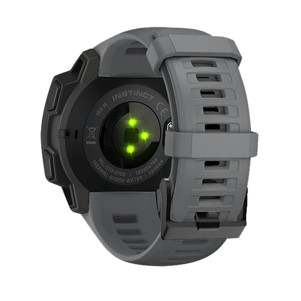 Silicone Strap for the Garmin Instinct 1/2/Esports/Solar Series (22mm) (13 colours available)