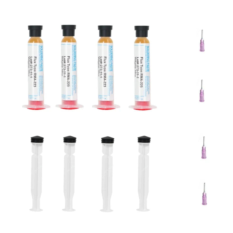 10cc RMA-223 Soldering Flux Paste with Needle (different quantities available)