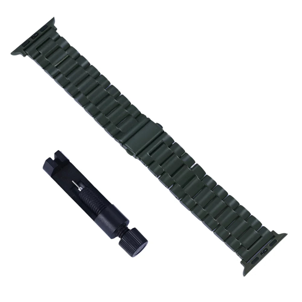 Stainless Steel Strap for the Apple Watch Ultra/Series 4–10 (38–49mm) (available in 15 colours)