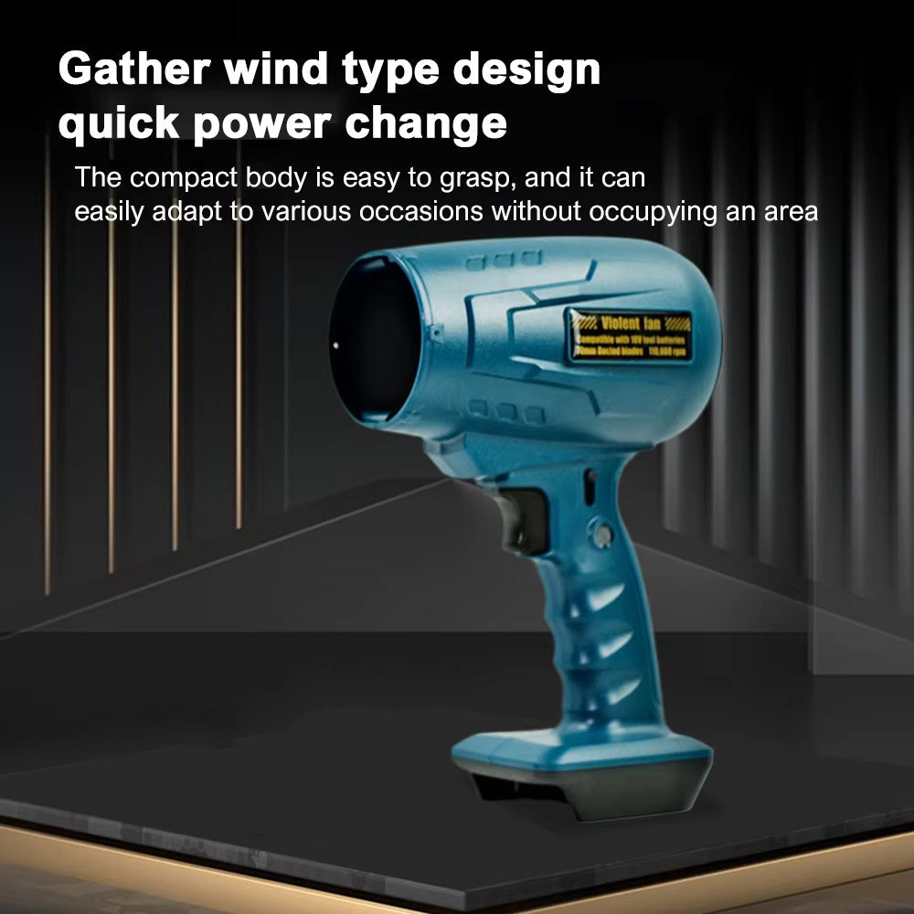 Turbo Jet Dry Blower Fan for Makita Bosch 18V