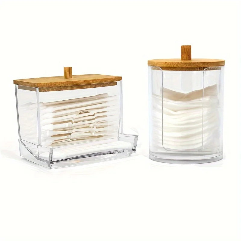 Cotton Pad & Swab Storage Holder
