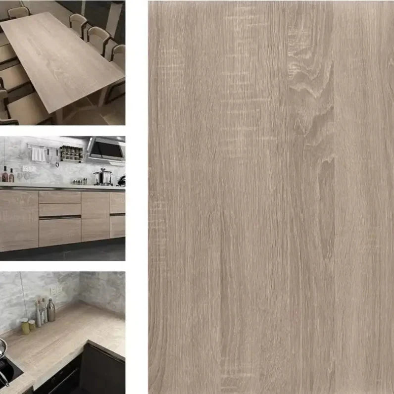 Self-Adhesive Wood Vinyl Wallpaper (6 sizes available)