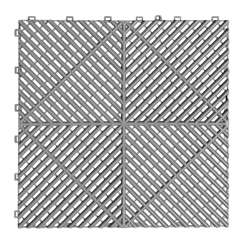Interlocking Plastic Garage Flooring Tiles