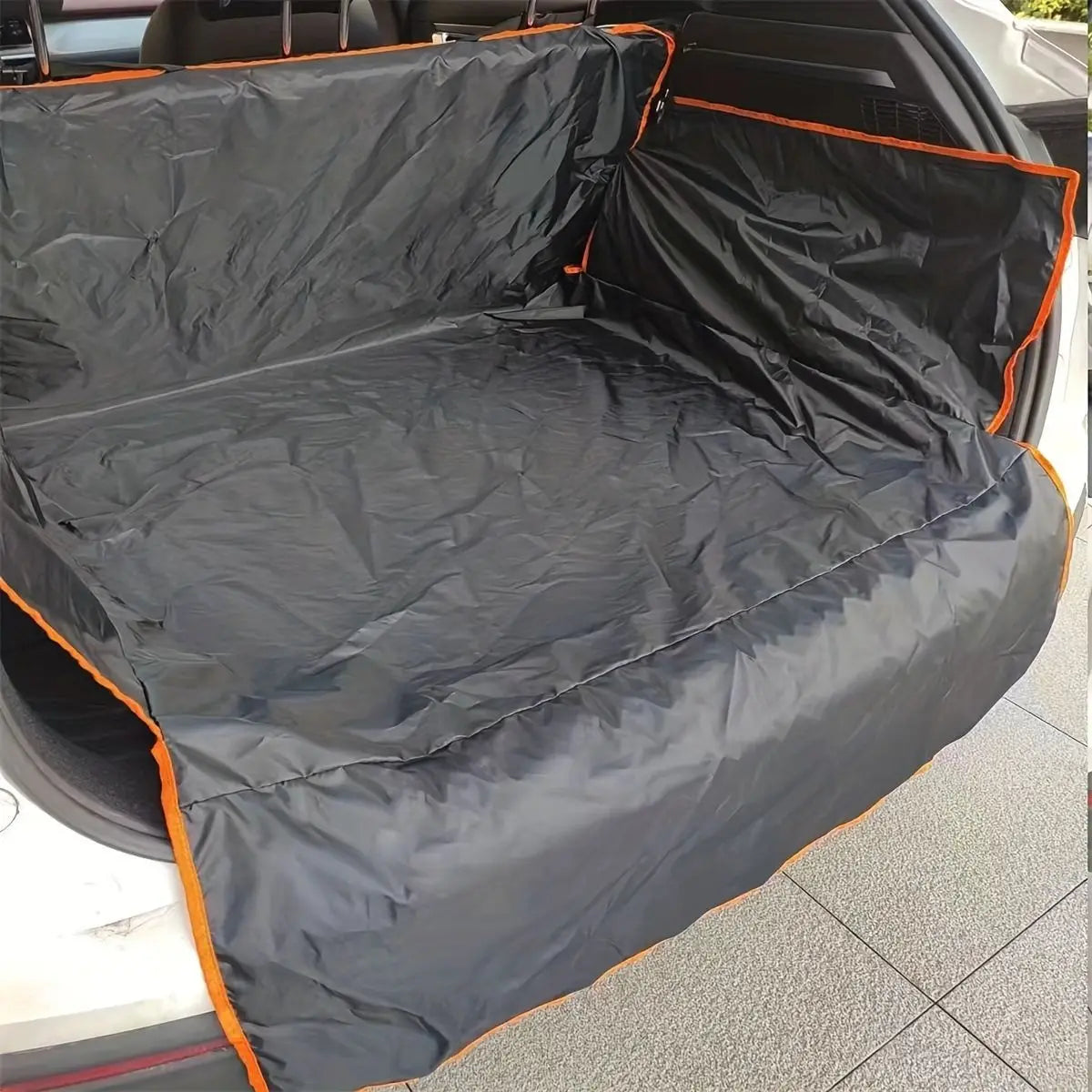 Waterproof SUV Cargo Liner – Universal Trunk & Rear Seat Protector