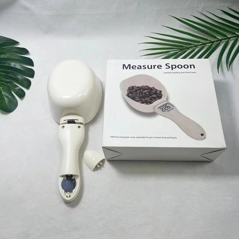 Digital Pet Food Measuring Spoon – LCD Scale for Accurate Feeding