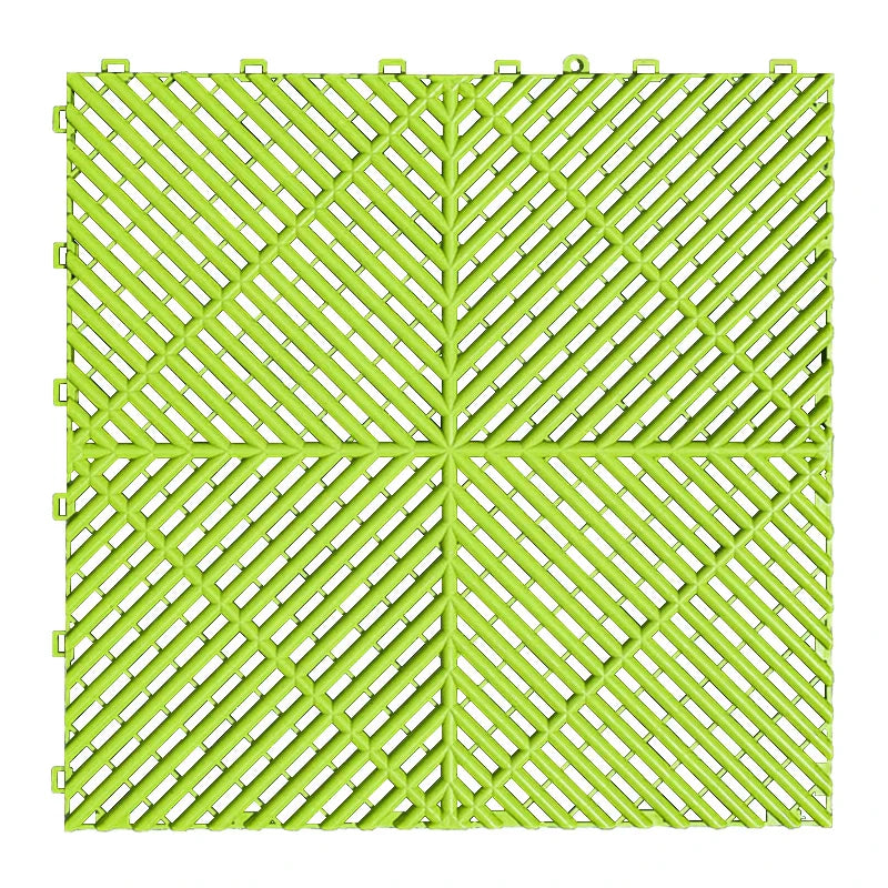 Interlocking Plastic Garage Flooring Tiles