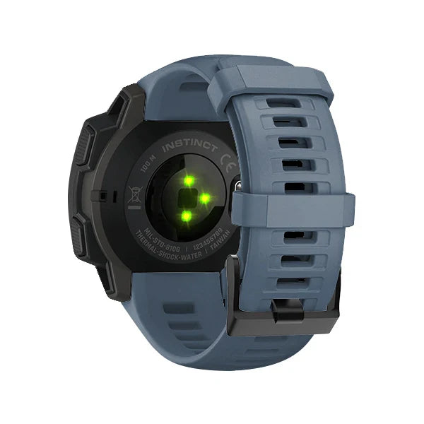 Silicone Strap for the Garmin Instinct 1/2/Esports/Solar Series (22mm) (13 colours available)