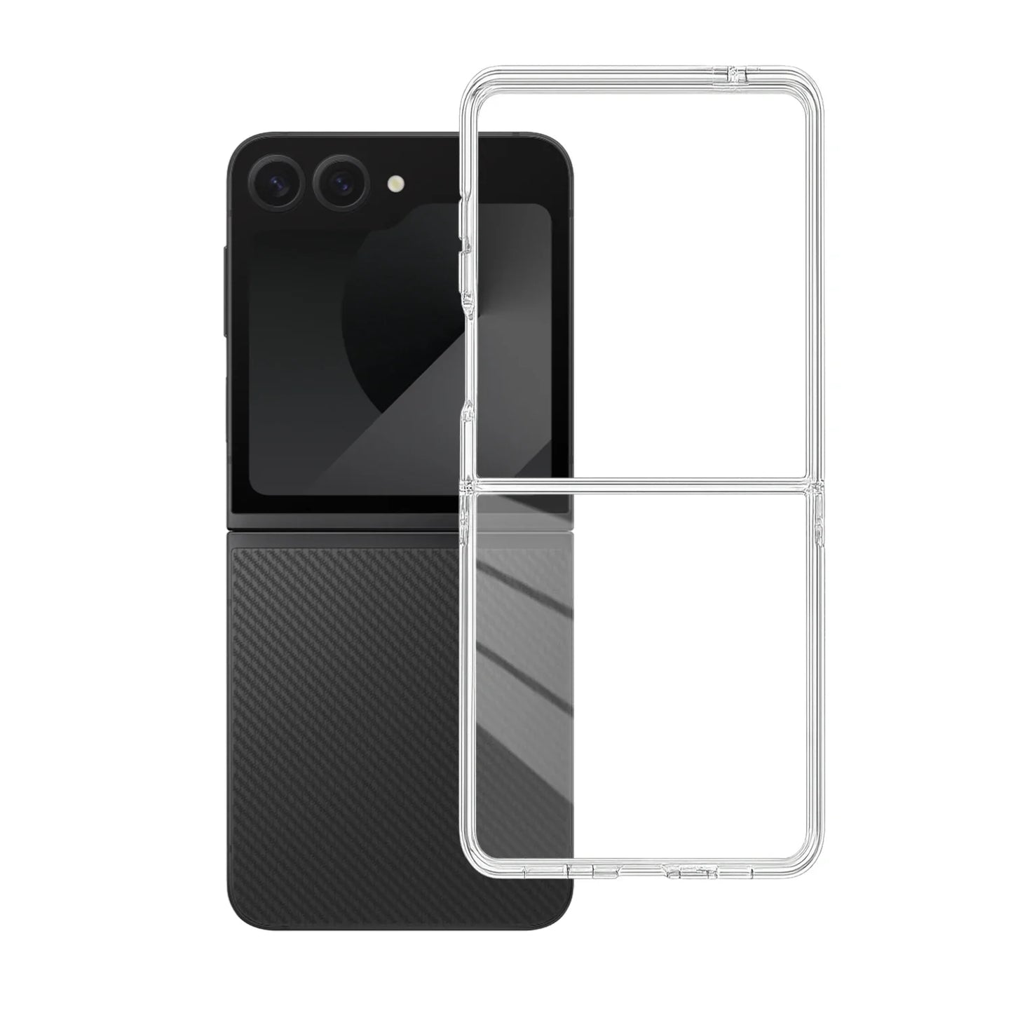 Transparent Magsafe Case for the Samsung Galaxy Z Flip7 (2 types of variant available)