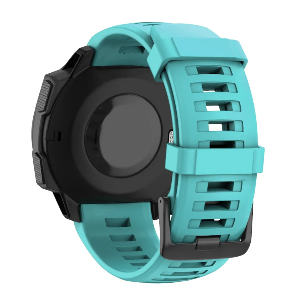 Silicone Strap for the Garmin Instinct 1/2/Esports/Solar Series (22mm) (13 colours available)