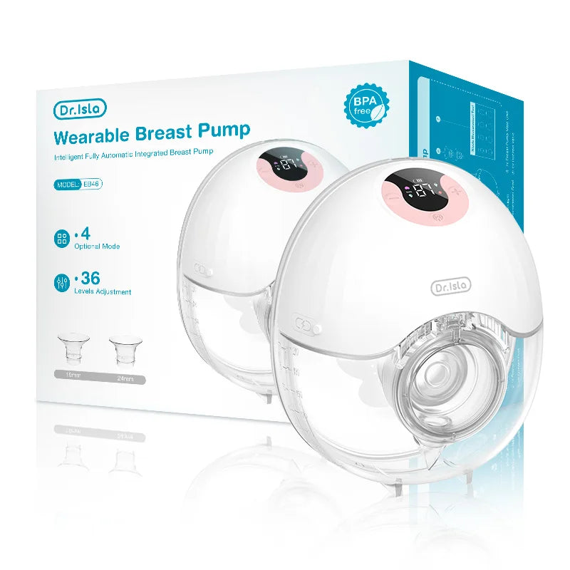 Hands-Free Wearable Breast Pump – Electric Pump with 4 Modes & 36 Levels