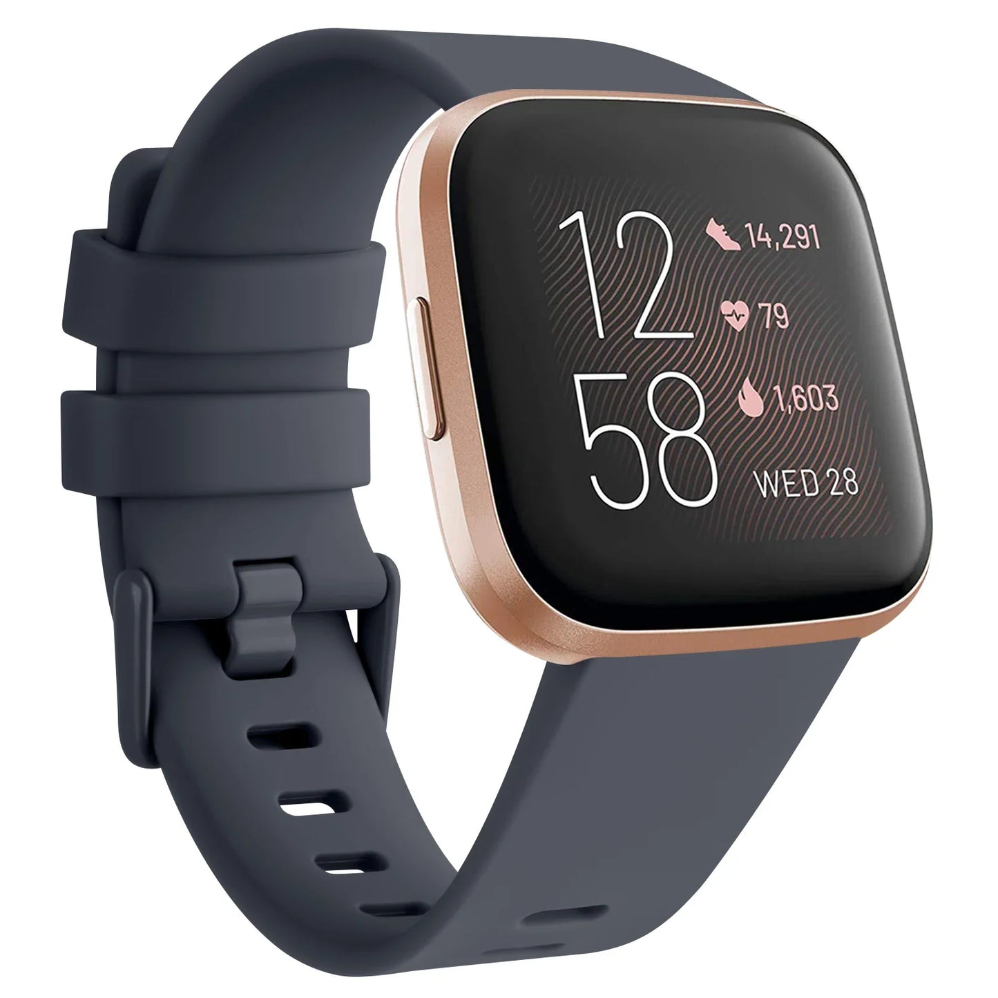 Soft Silicone Sport Band for the Fitbit Versa 2 (available in 26 colours)
