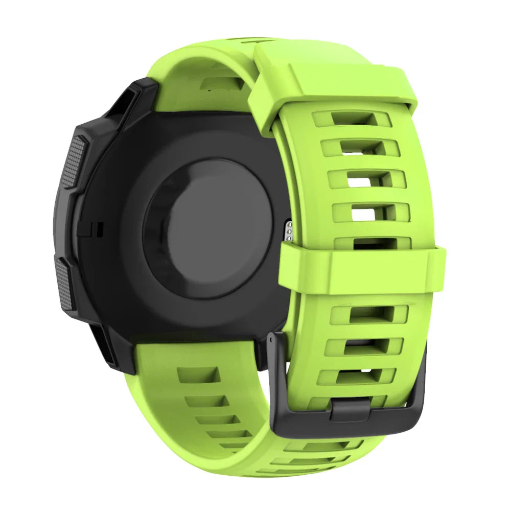 Silicone Strap for the Garmin Instinct 1/2/Esports/Solar Series (22mm) (13 colours available)