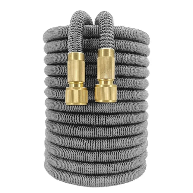 Retractable Garden Hose – Flexible High-Pressure Water Hose with Spray Nozzle