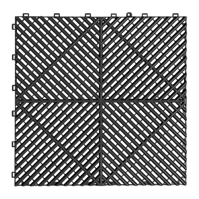 Interlocking Plastic Garage Flooring Tiles
