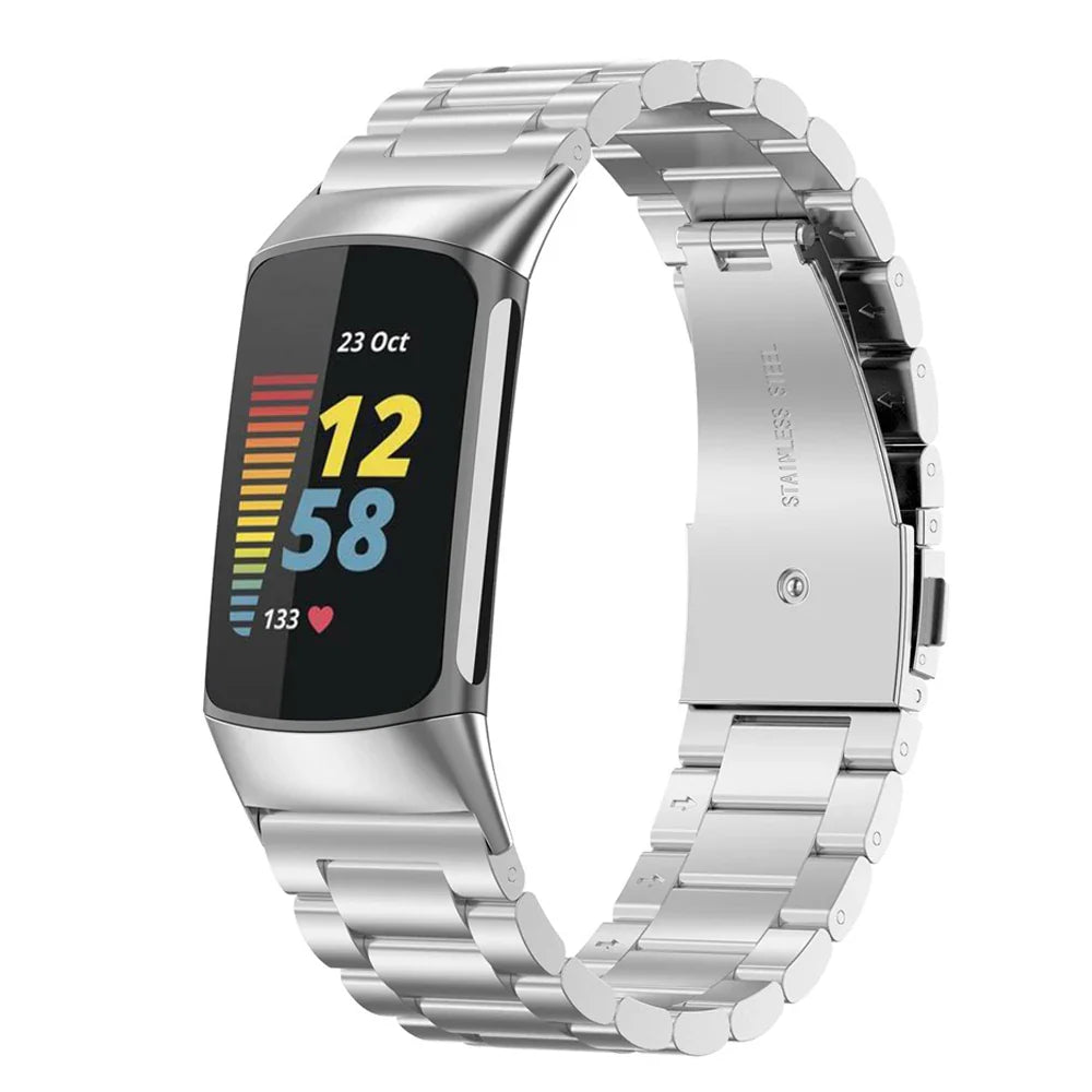 Stainless Steel Strap for the Fitbit Charge 5/6 Series (4 colours available)