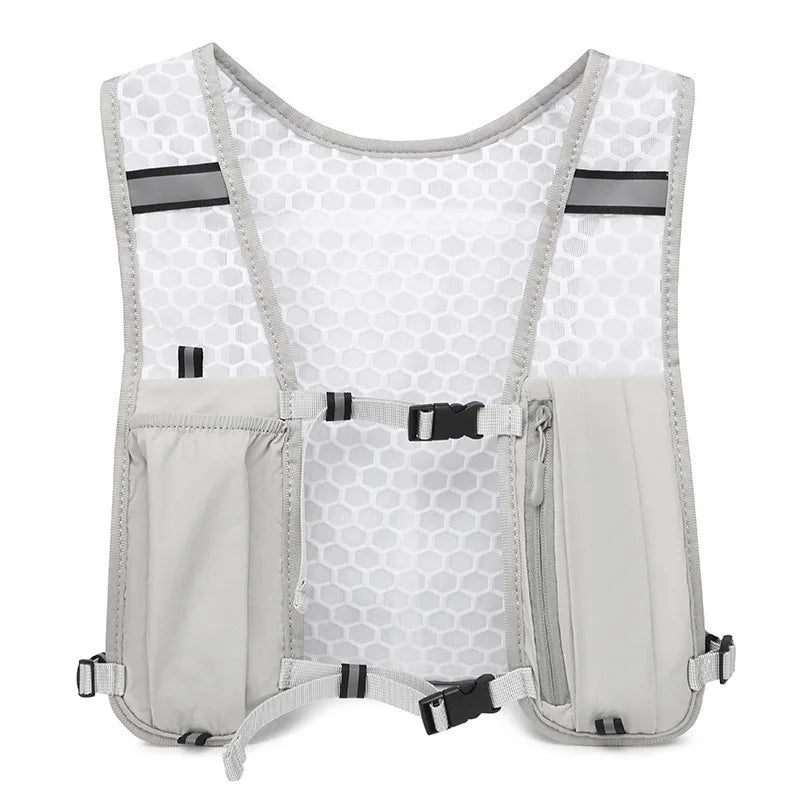 Lightweight Running Hydration Vest β Breathable Sports Backpack for Running, Hiking & Cycling