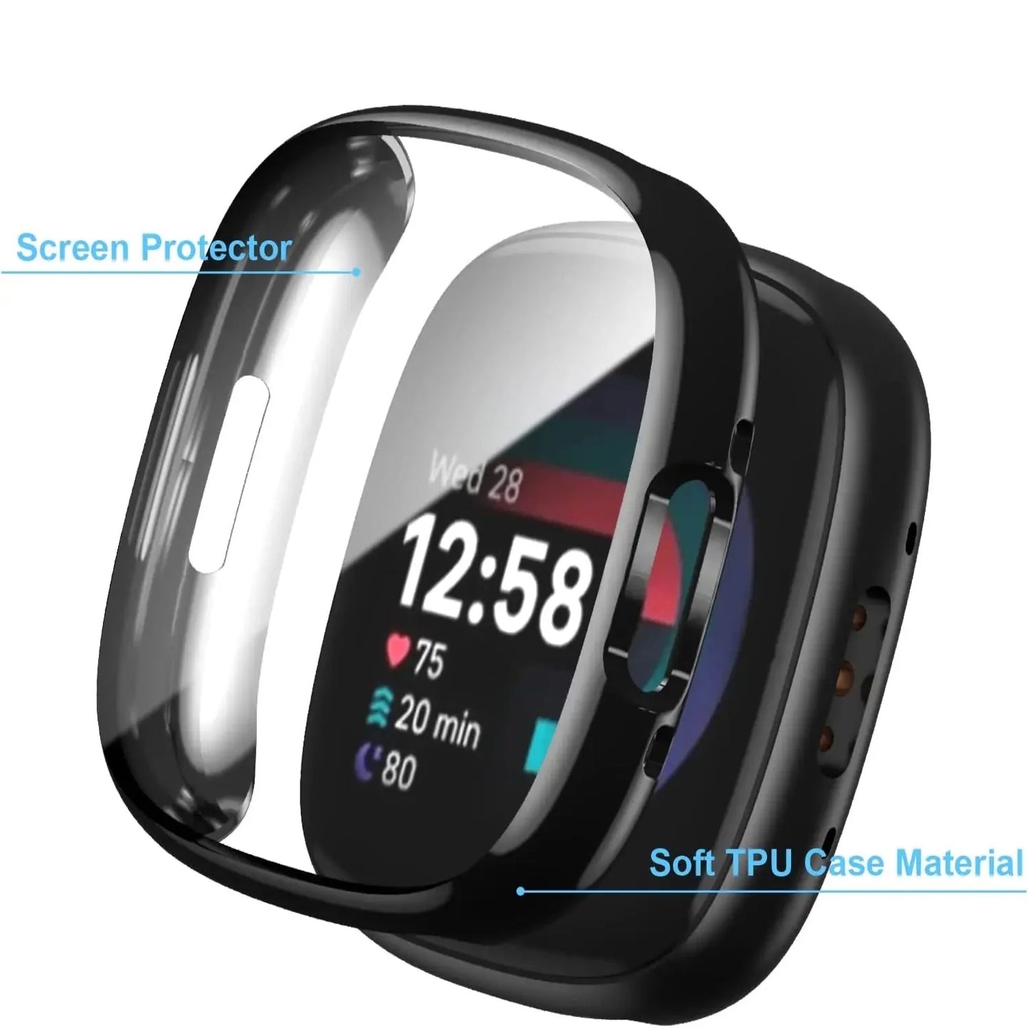 Fitbit Sense 2 - Protective Case (9 colours available)