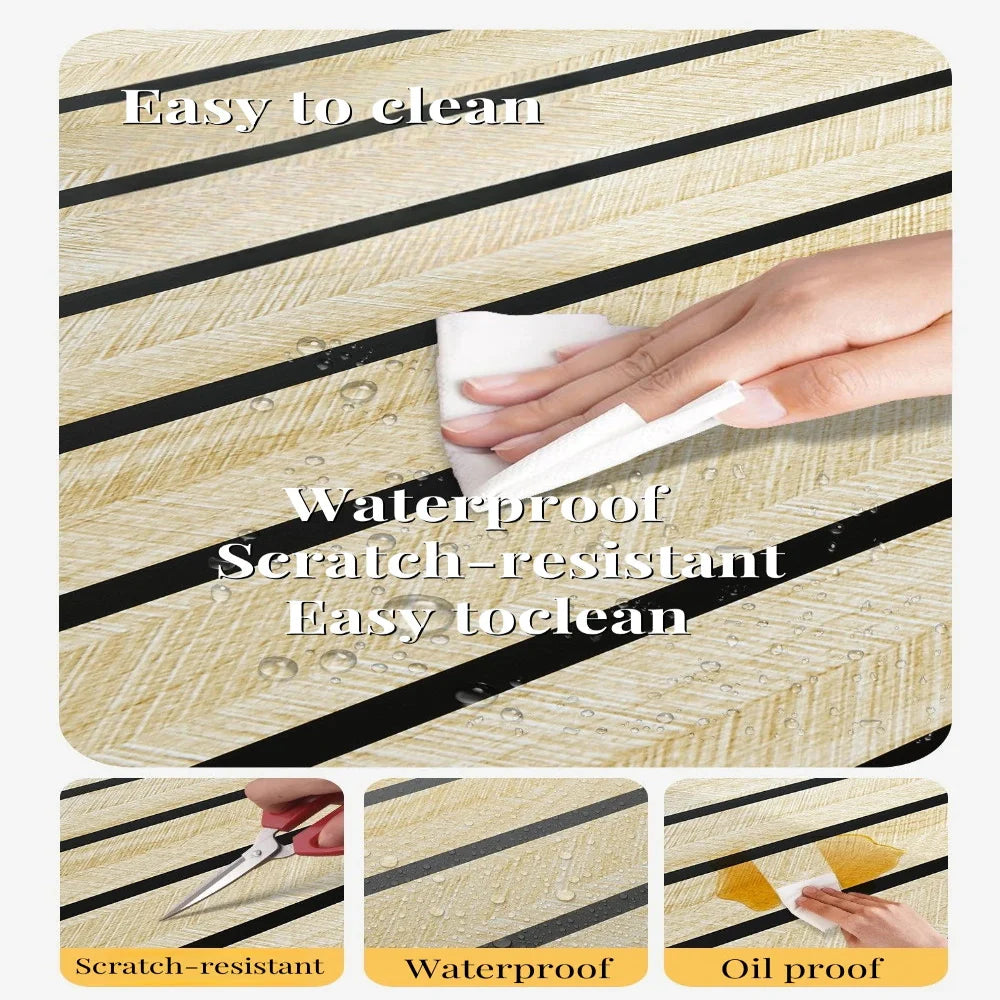 Self-Adhesive Foam Grille Wallpaper (available in 5 designs)