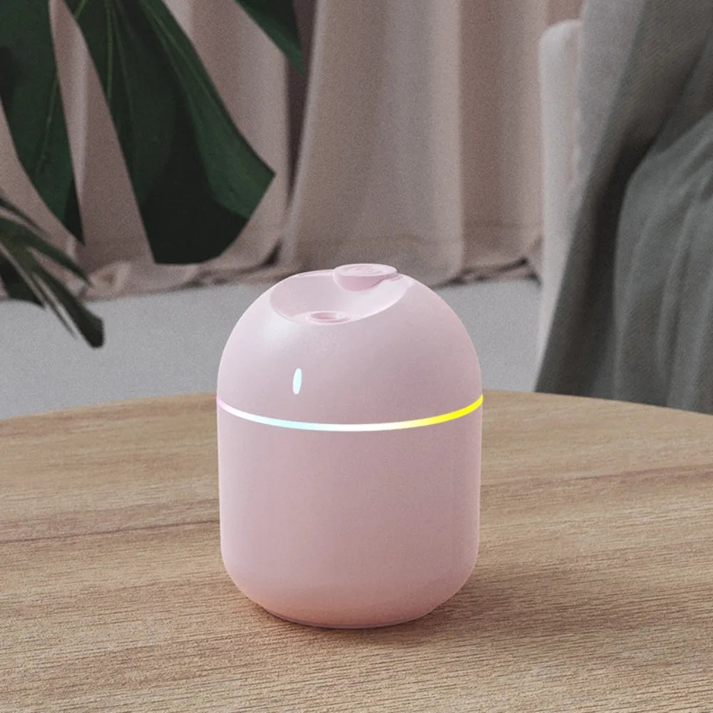 270ml USB Air Humidifier & Aroma Diffuser with LED Night Light