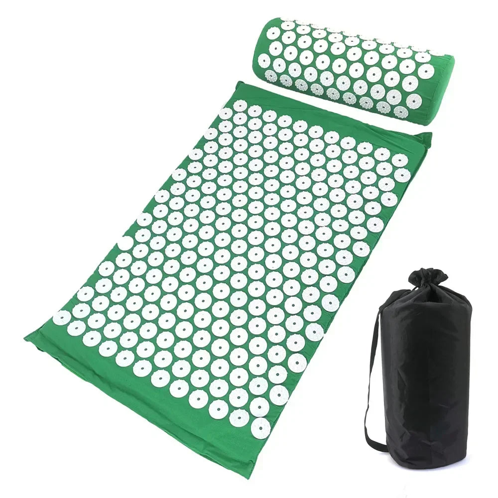 Acupressure Mat & Pillow Set – Relaxation, Pregnancy & Labour Support Mat