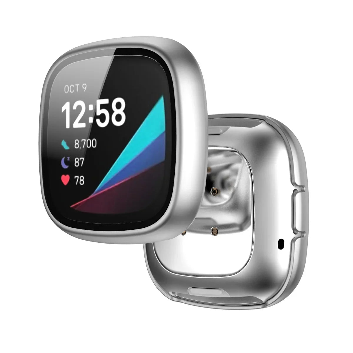 Tempered Glass Case Cover for the Fitbit Versa 3