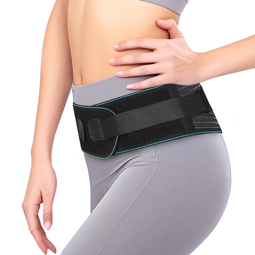 Adjustable Lumbar Support Belt ā Breathable Lower Back Brace