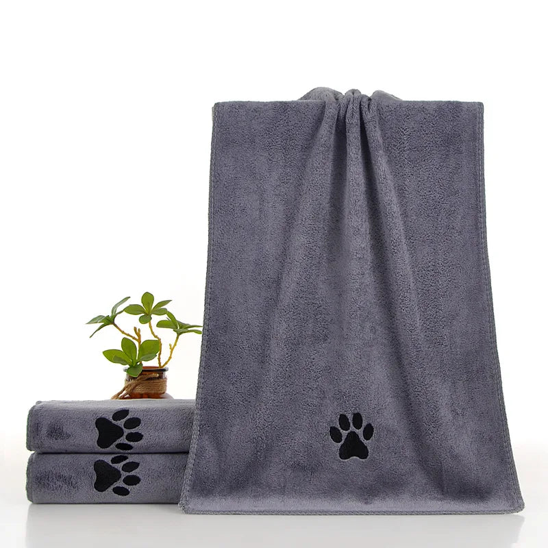 Quick Dry Pet Towel β Soft Microfibre Dog & Cat Bath Towel