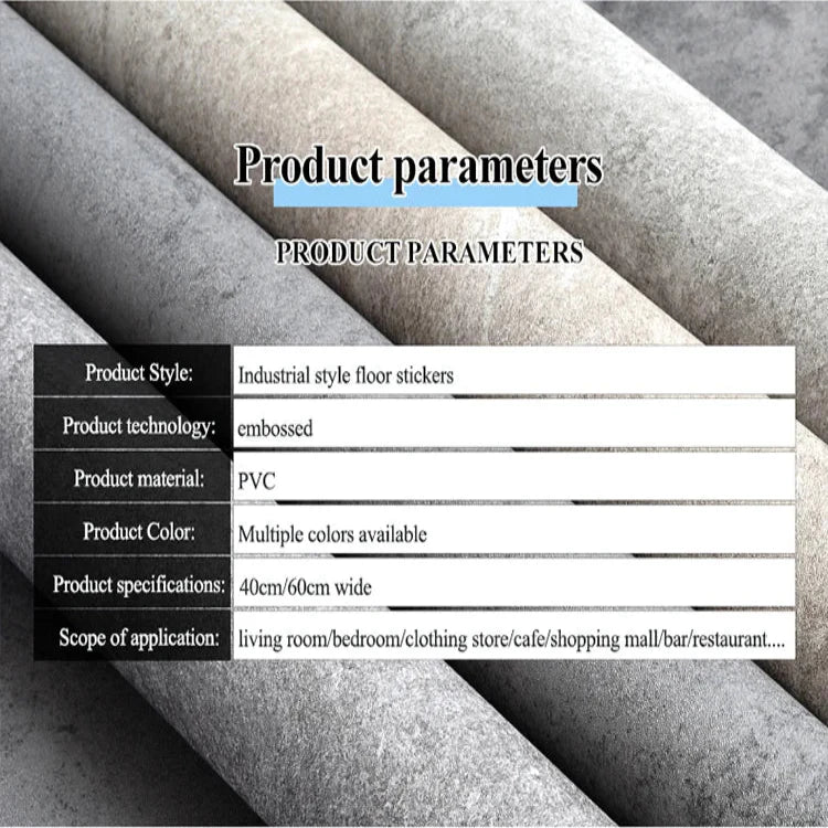 Thick Wood Grain PVC Floor Sticker (40cm) (available in 5 designs)