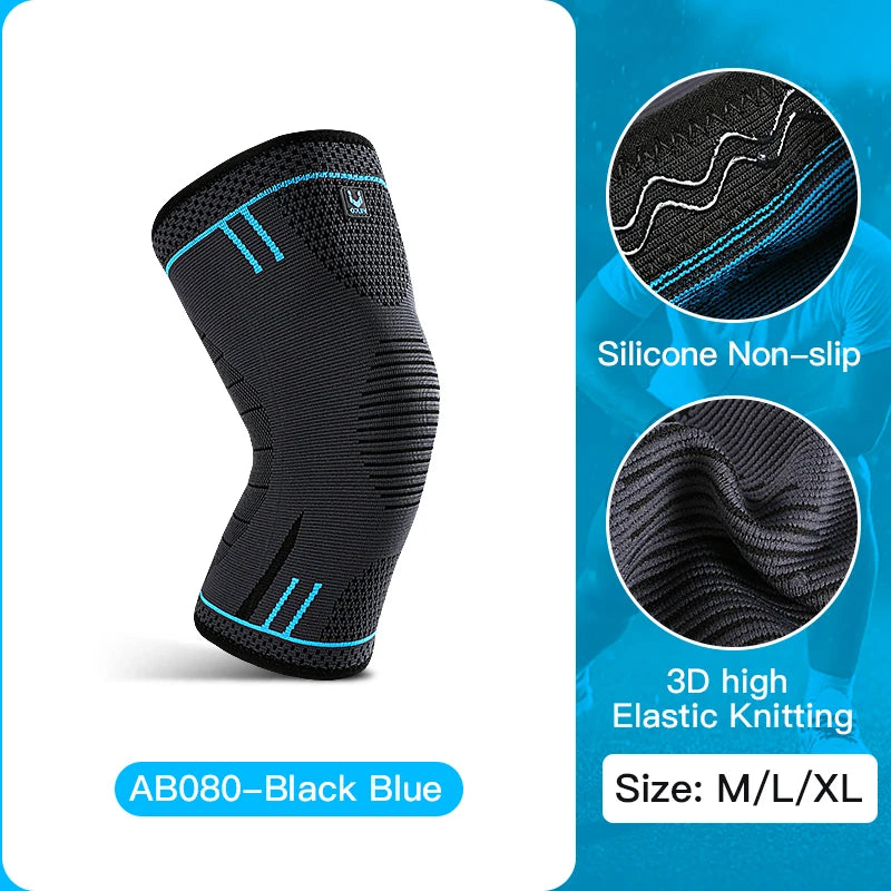 Compression Knee Support Sleeve β Breathable Knee Brace with Spring Stabilisers