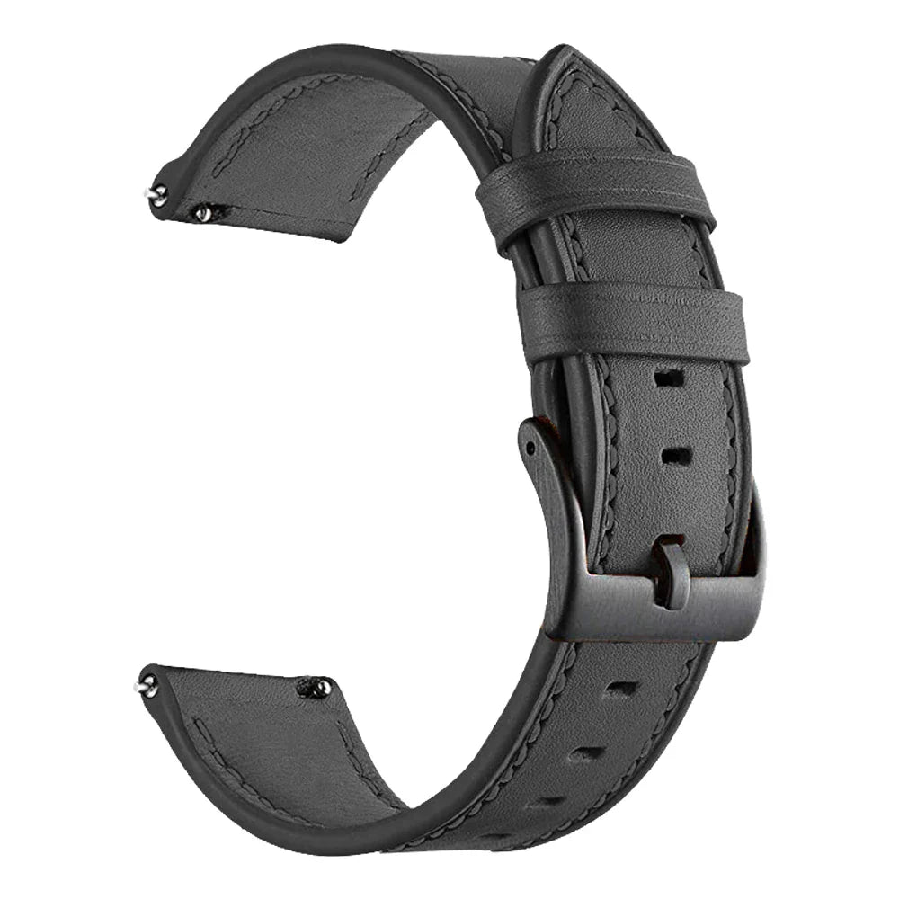 Leather Watch Strap for the Garmin Forerunner Series (22mm) (available in 11 colours)