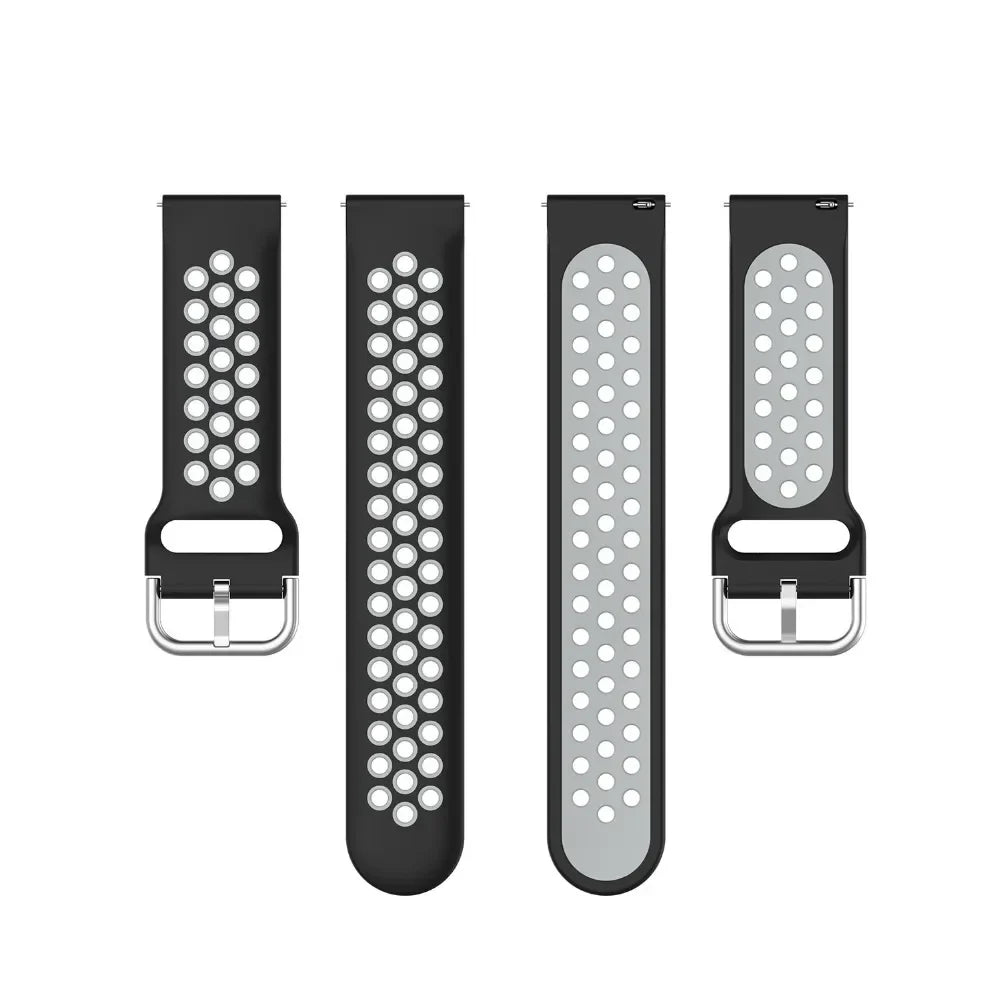 Silicone Sport Strap for the Fitbit Blaze/Versa/Versa 2/Lite Series (15 colours available)