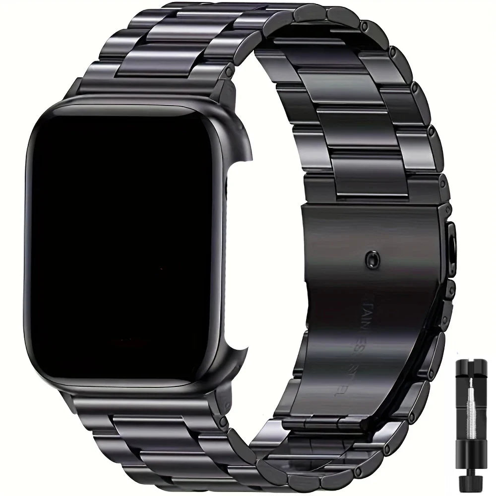 Stainless Steel Strap for the Apple Watch Ultra/Series 3–10 (38–49mm) (2 sizes & 18 colours available)