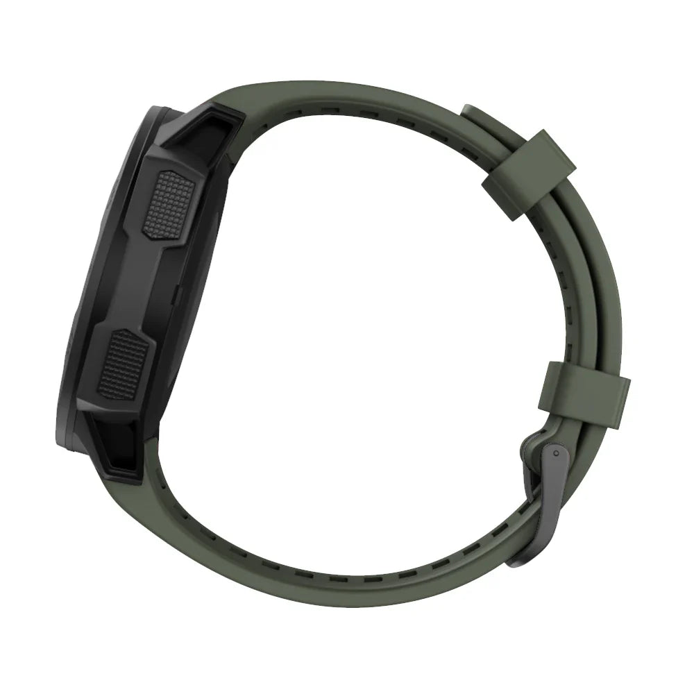Silicone Strap for the Garmin Instinct 1/2/Esports/Solar Series (22mm) (13 colours available)