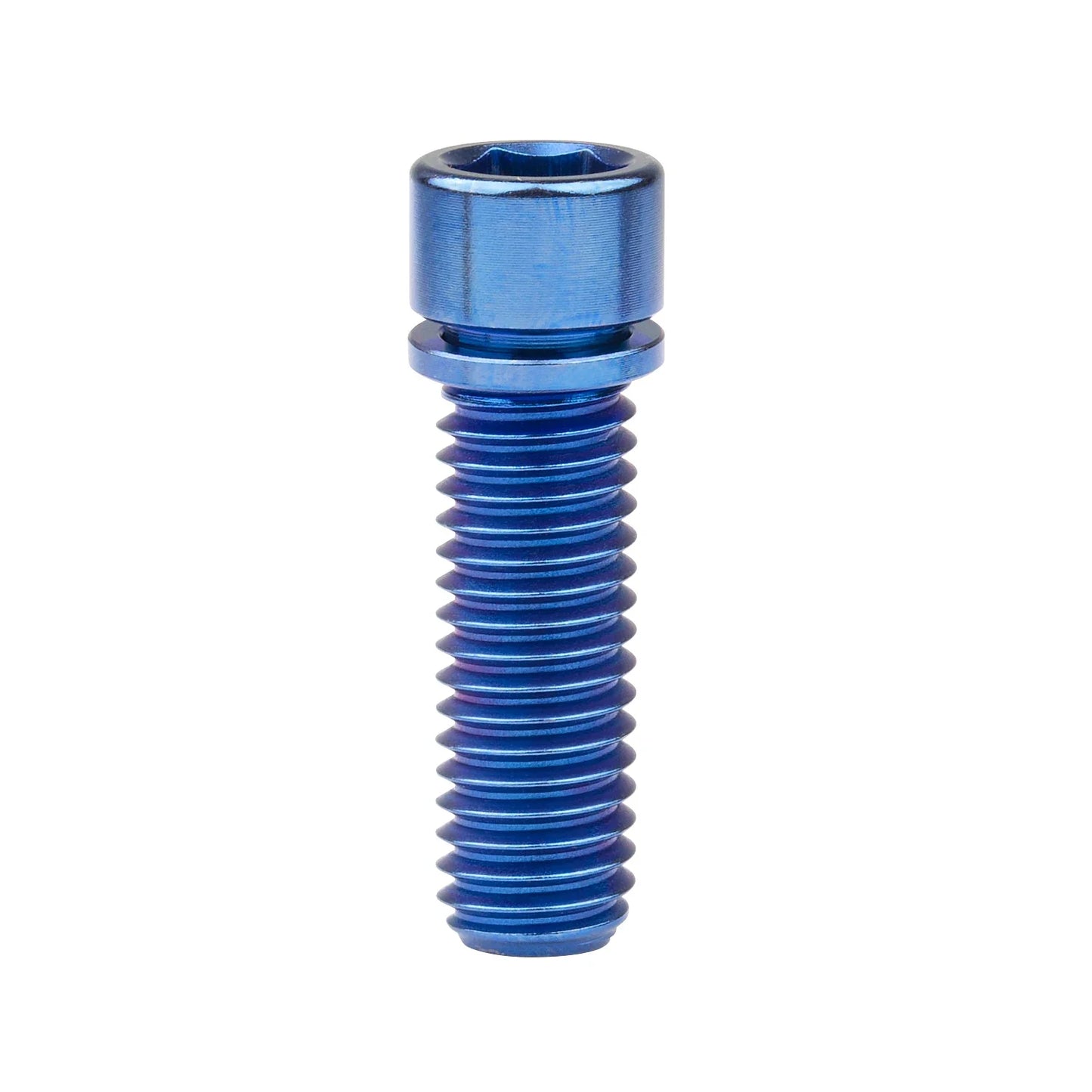 Titanium M7 / M8 in 20mm / 25mm options Allenkey Bolts with Washers for Motorcycles, E-Scooters & more (6 colours available)