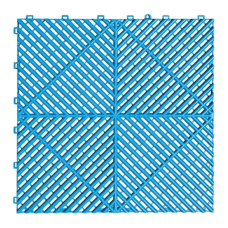 Interlocking Plastic Garage Flooring Tiles