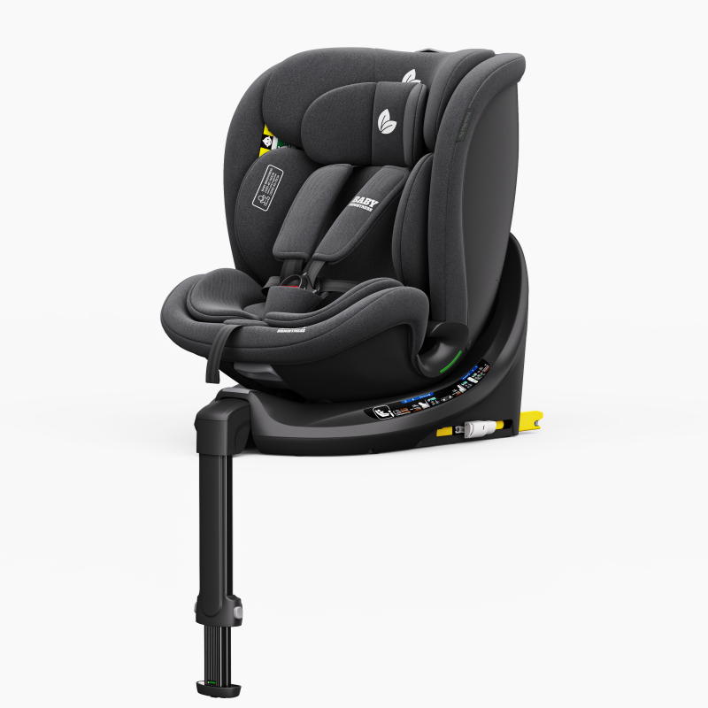 Baby Brightness 360 Rotating ProtecMax Pro Car Seat Dark Grey