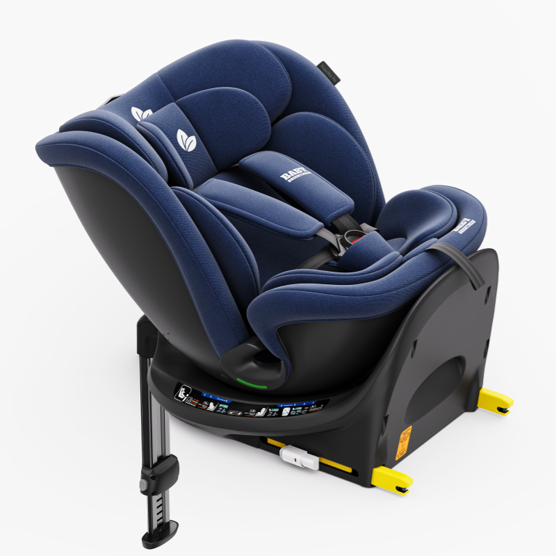 Baby Brightness 360 Rotating ProtecMax Pro Car Seat Dark Blue
