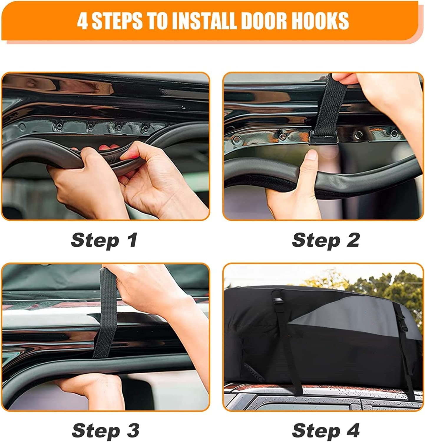 160x110x45CM Soft-Shell Vehicle Rooftop Cargo Carrier Bag